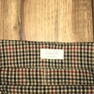 A plaid skirt from Brandy Melville